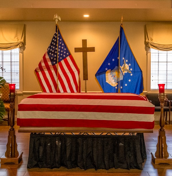 Military Honors Funeral Procession in Houston, Texas by Lens & Light Photographie