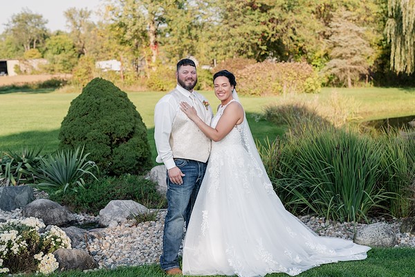 Cassopolis MI fall wedding