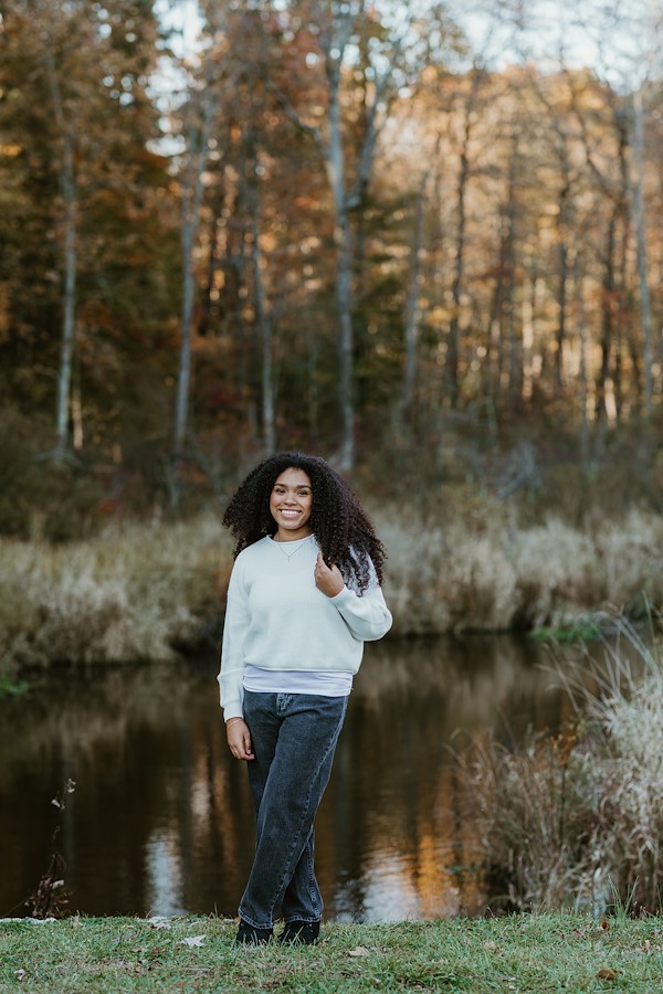Lifestyle senior portraits for Class of 2026 in Michigan