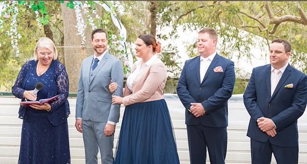 Tina and Stephen's wedding at Anna Bay and The Retreat Port Stephens — frame 5 from the Port Stephens real wedding gallery