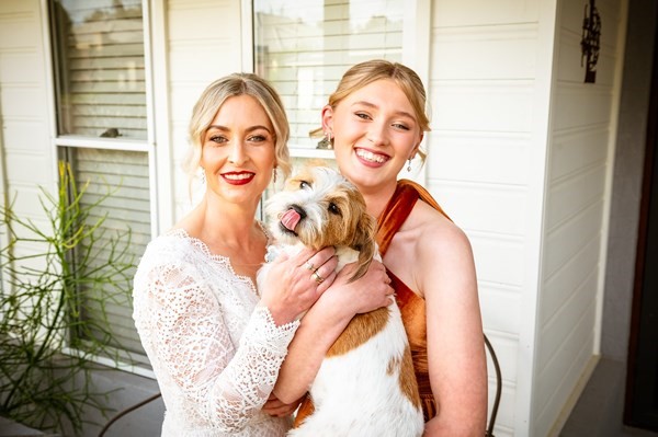 Nat and Darren's riverside wedding at Camp on Hunter, Elderslie — frame 2 from the Hunter Valley real wedding gallery