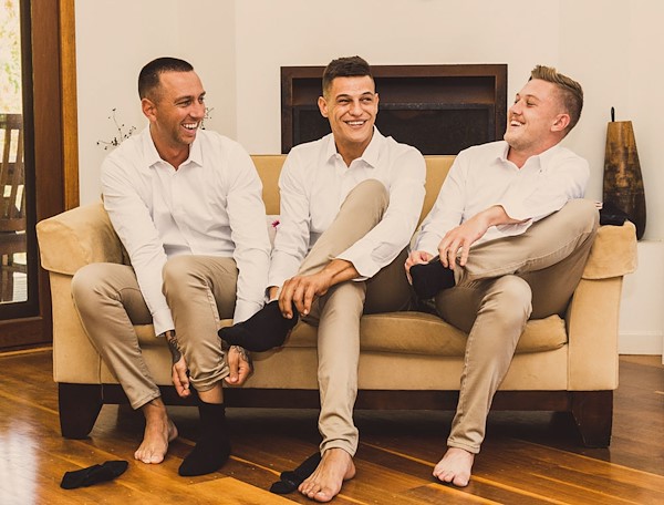 Rachel and Greg's wedding at Luskintyre Airfield in the Hunter Valley — frame 1 from the real wedding gallery