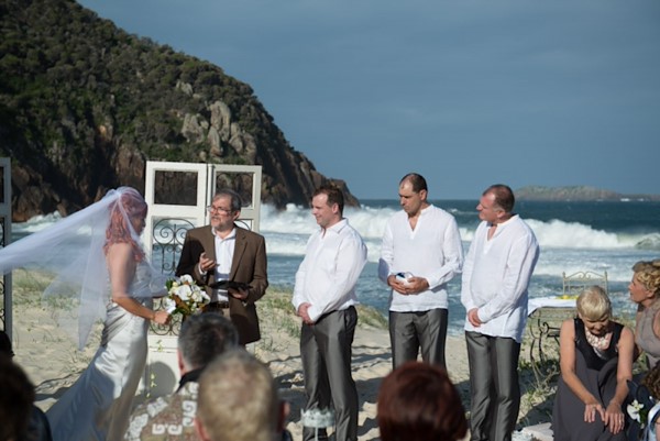 Sandra and Andrew's wedding at Zenith Beach, Port Stephens — frame 7 from the real wedding gallery